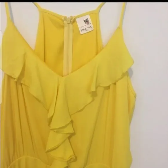 Yellow dress sold on modcloth - Picture 2 of 3